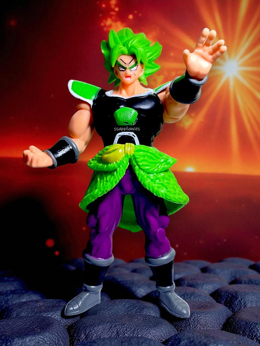 Broly Super Saiyan Action Figure 16 cm | Dragon Anime Collectible PVC Figurine with Stand | Toy for Kids, Home & Desk Decoration | Birthday Gift for Anime Lovers