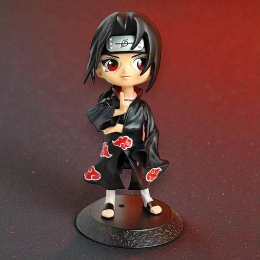 Anime Style Ninja Warrior Action Figure | PVC Collectible Ninja Q Posket Action Figure | Cute Chibi Warrior Statue for Desk, Shelf & Gift